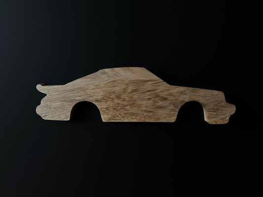 Silhouette Porsche 911 en bois