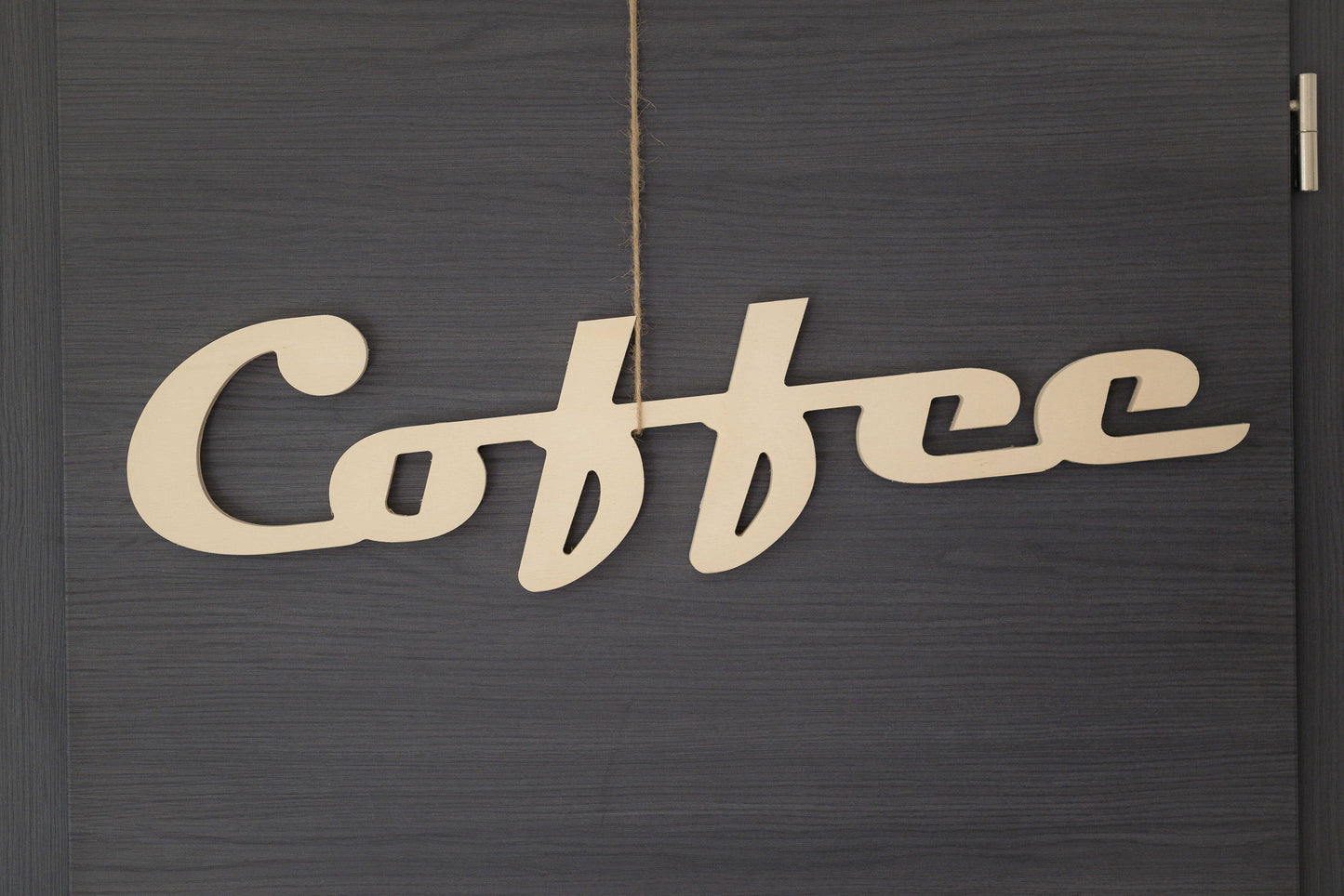 Mot en bois "Coffee" autoportant