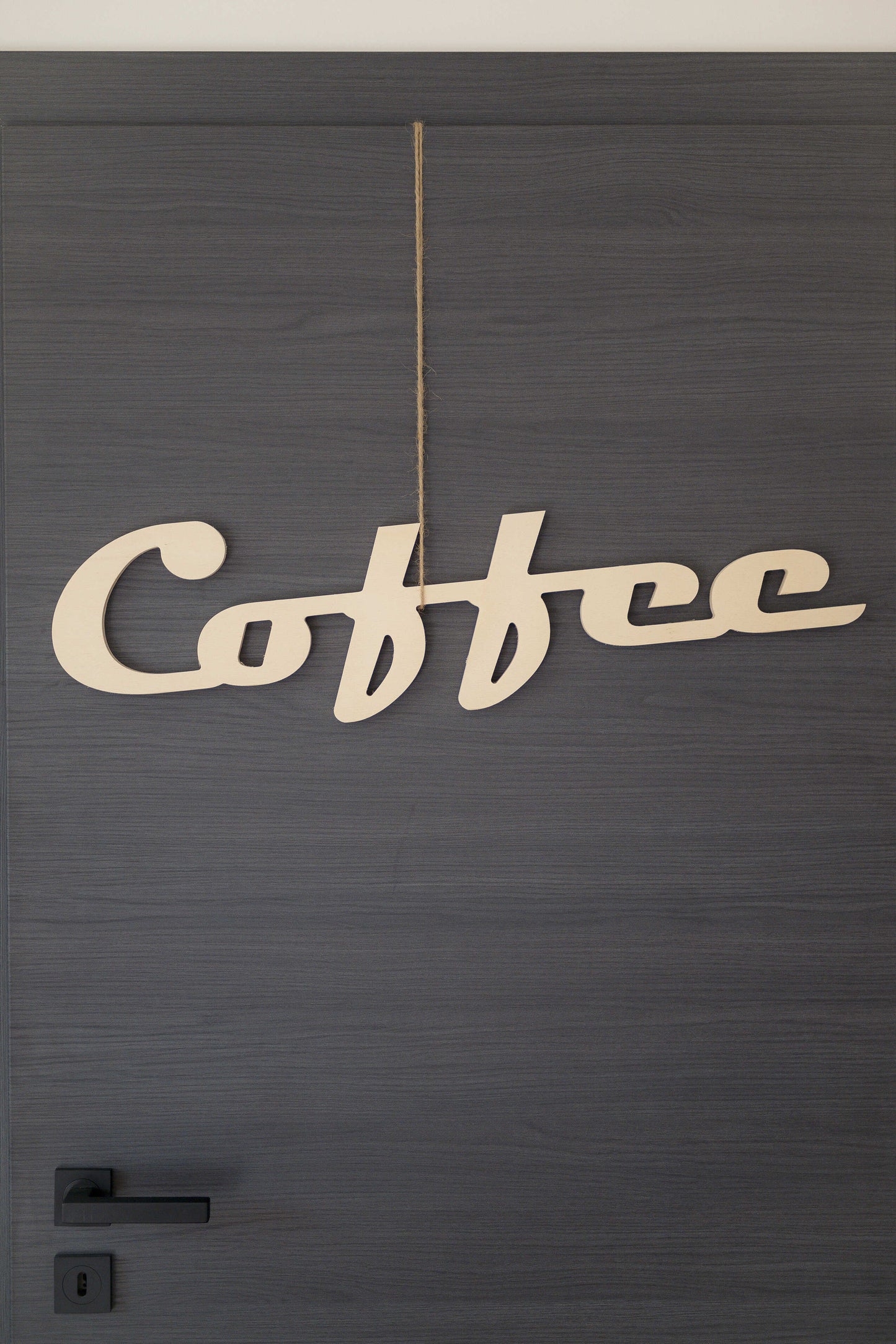 Mot en bois "Coffee" autoportant