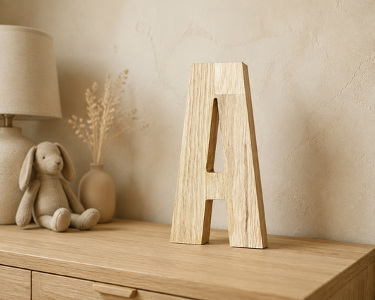 Lettres en bois sur mesure